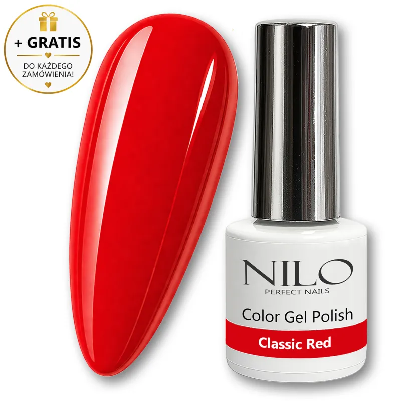 Lakier Hybrydowy Classic Red – NILO no.58